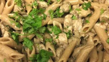 Jerk Chicken and Pasta
