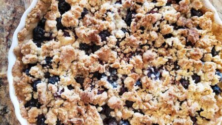 Homemade Blueberry Pie