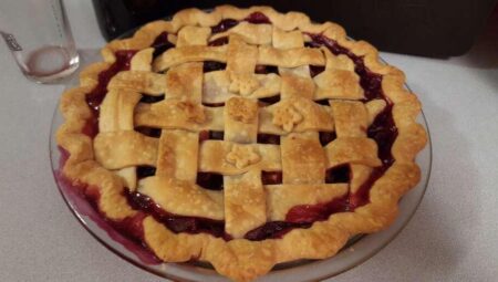 Blueberry Rhubarb Pie