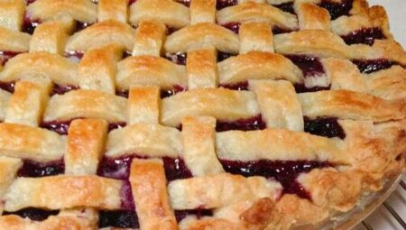 Mystery Ingredient Wild Blueberry Pie