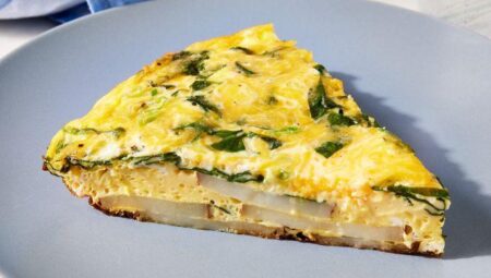 Spinach and Potato Frittata