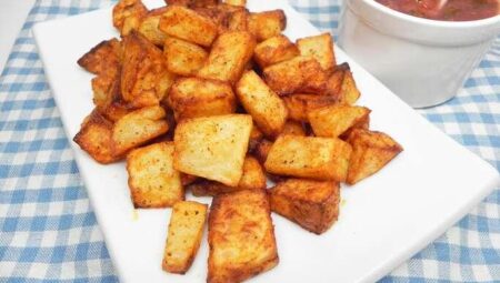 Air Fryer Seasoned Breakfast Potatoes