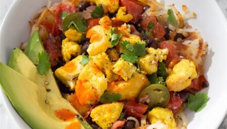 Ultimate Tofu Breakfast Burrito Bowls