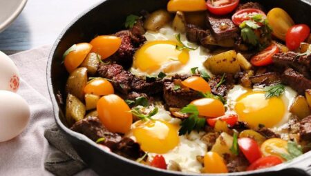 Steak and Egg Hash