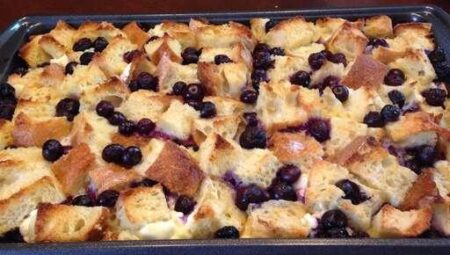 Blueberry Strata Recipe