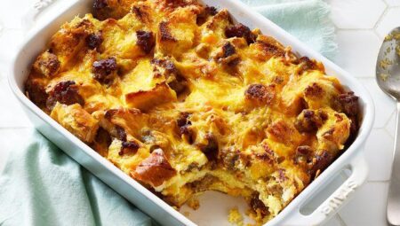 Easy Sausage Strata