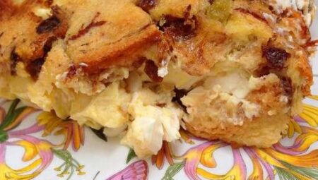 Apple Raisin French Toast Strata